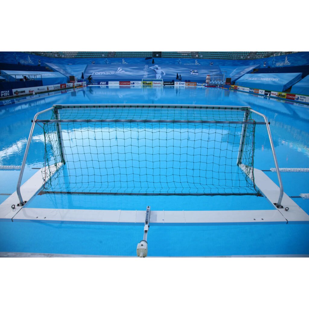 Official World Aquatics goal for water polo