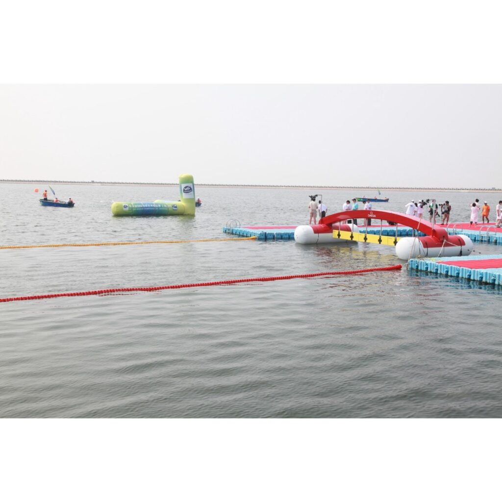 Finishing lines for Open Water