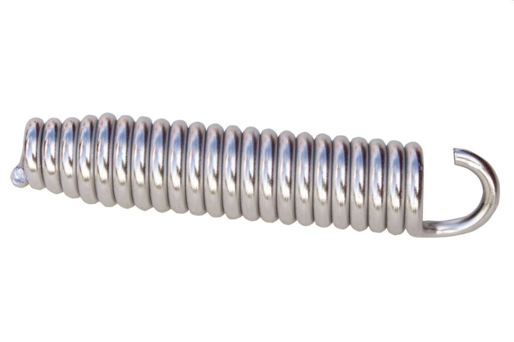 Tension spring lane line