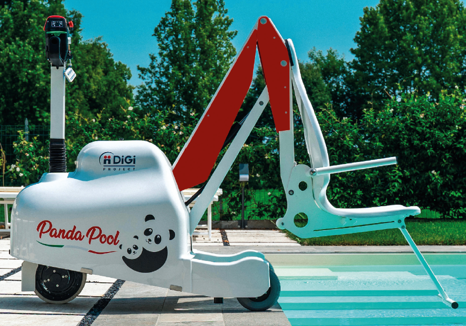 PANDA POOL motorised portable pool lift