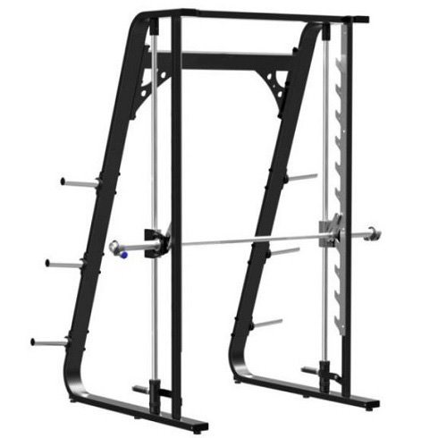 Multipower guided barbell frame