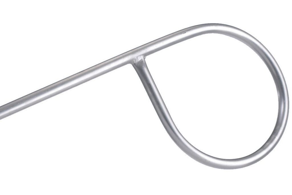 Aluminium reach pole for swimming instruction