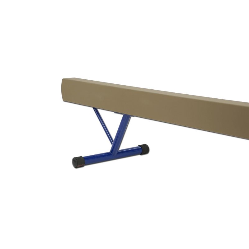 Aluminium balance beam, suede covered