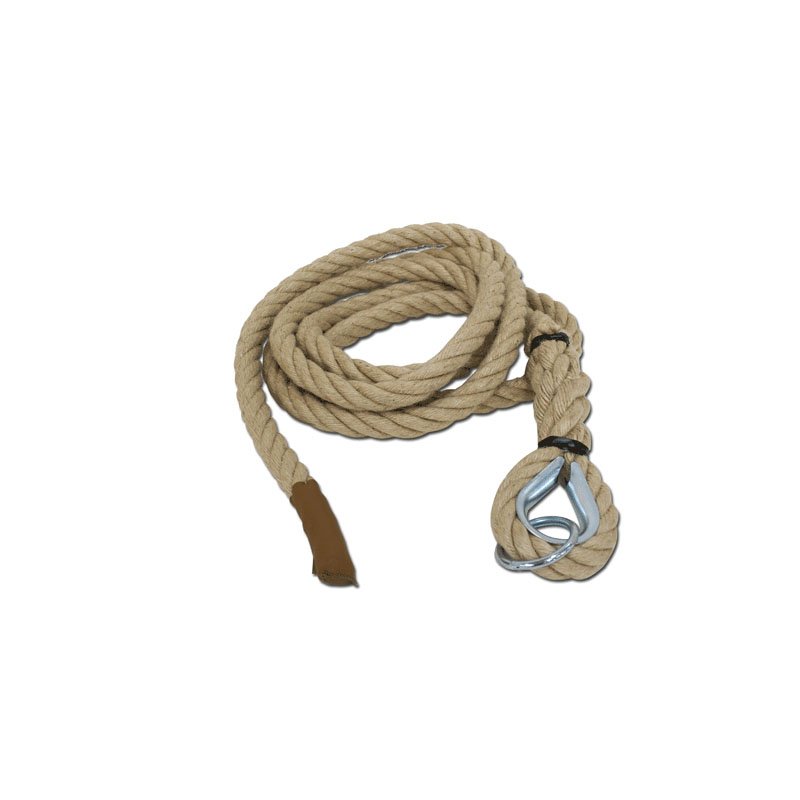 Climbing ropes, ladder ropes and poles